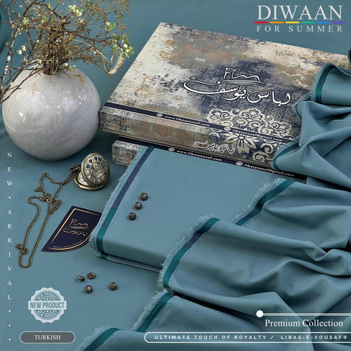 DIWAAN For Summer – Majestics Premium White Fabric | Libas-e-Yousaf New Arrival