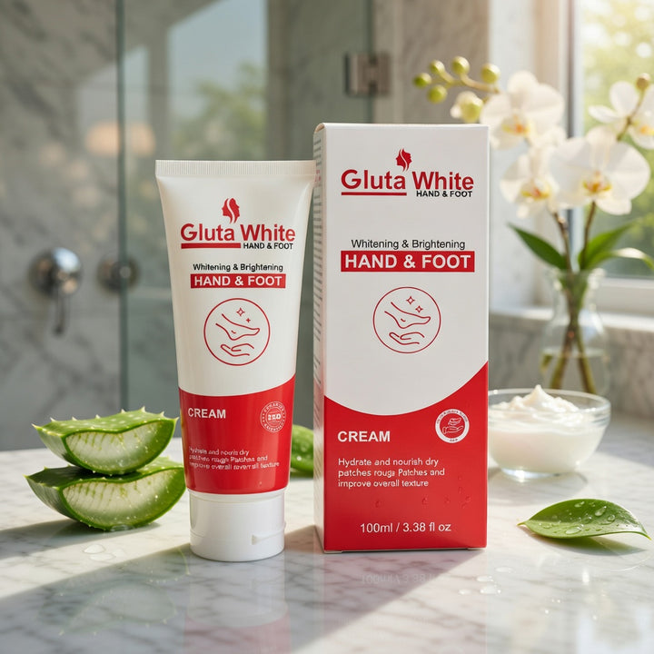 Gluta White Hand & Foot Whitening Cream 100ml | Best Whitening, Moisturizing & Brightening