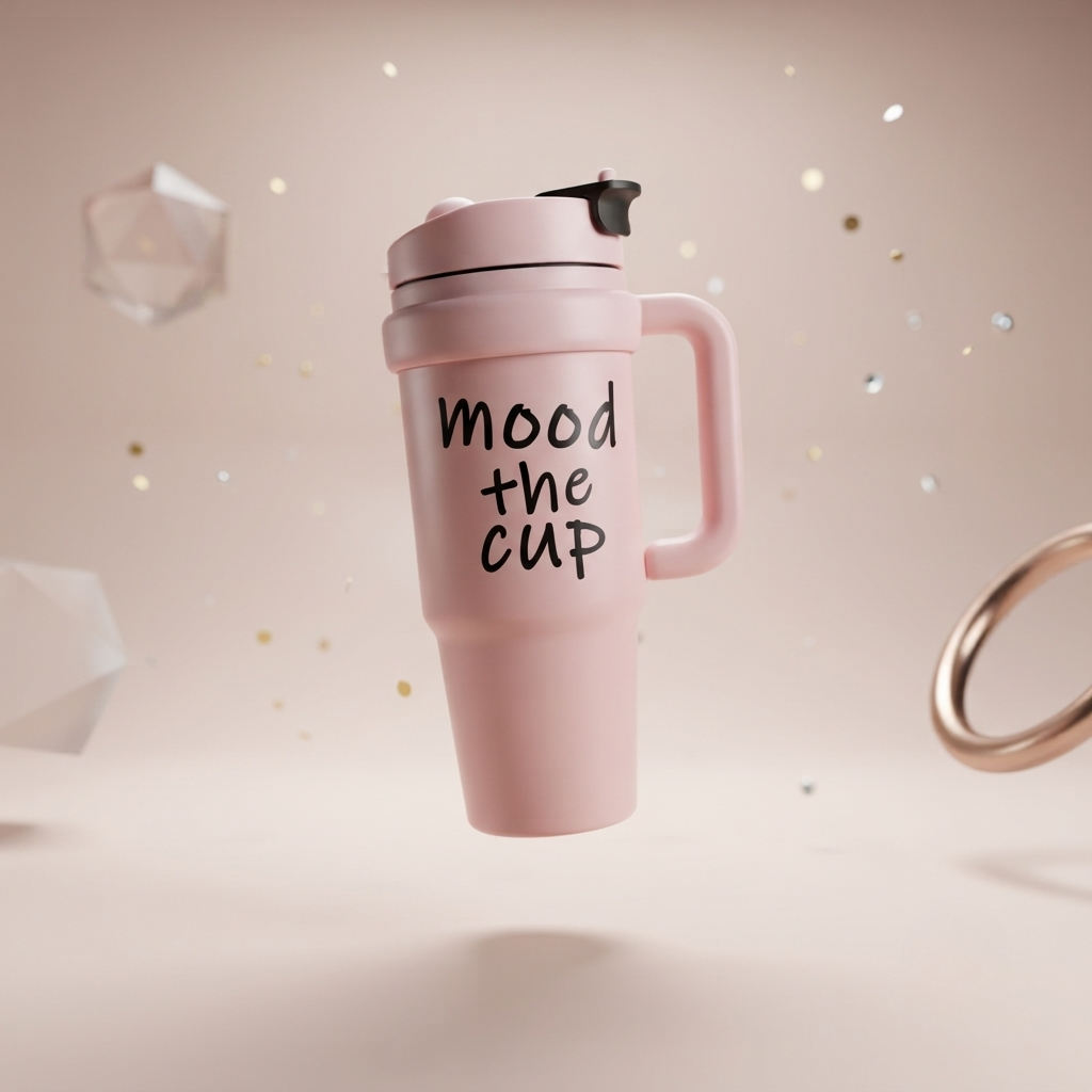 🥤 Premium Insulated Travel Tumbler with Handle & Straw Lid | Large Capacity
