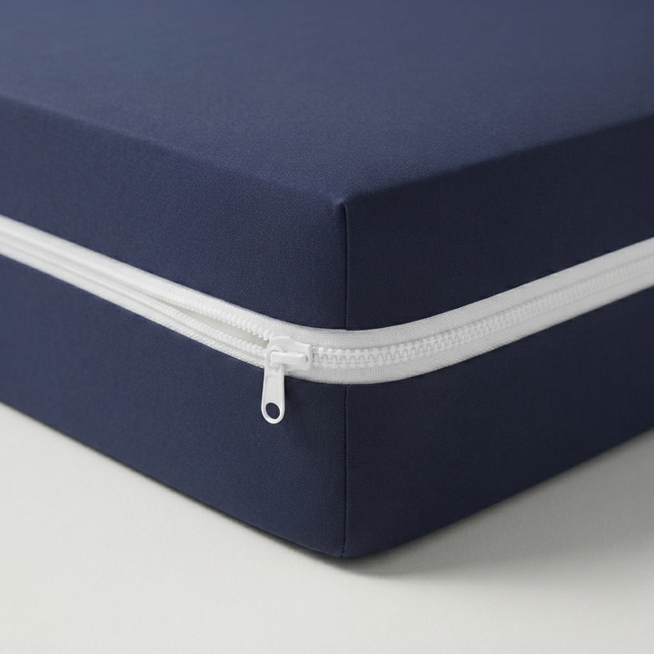 Single Bed Waterproof Mattress Protector with Zipper