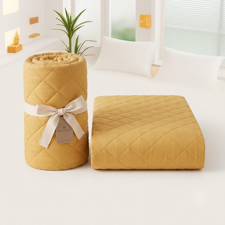 Double Bed Elastic Mattress Cover – Stretchable Fitted Bed Protector
