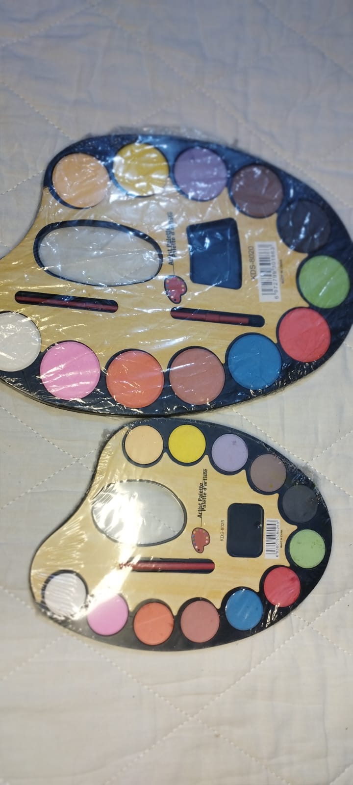 Artist Palette Watercolor Paint Set — 12-Color Pan with Brush | Kids & Beginner Painting Kit