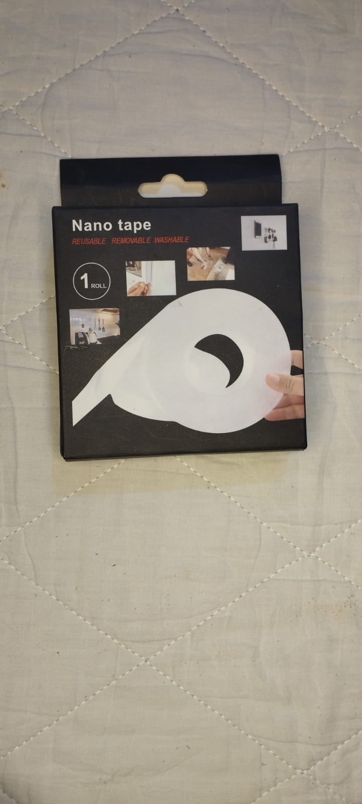 Nano Tape Reusable Double Sided Tape | Super Adhesion | Washable Removable Traceless | Invisible Strong Grip Tape