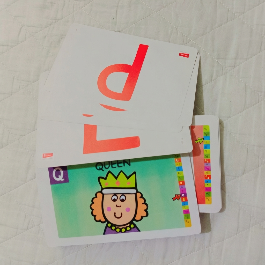 ABC 26 Flash Cards — Colourful English Alphabet Cards for Early Learning | Kids A to Z Letter Flash Card Set