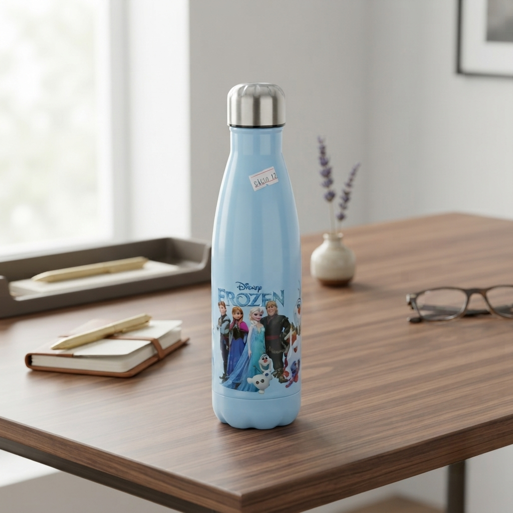 🧊 Disney Frozen Stainless Steel Insulated Water Bottle for Kids | Leakproof Vacuum Flask