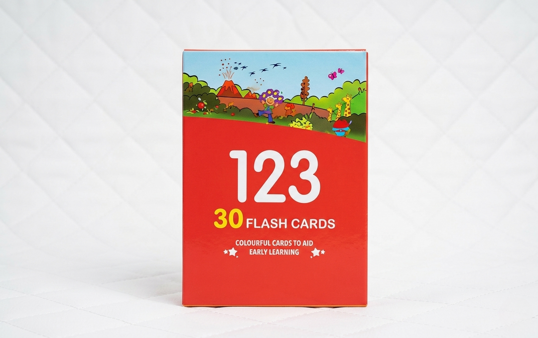 123 Number Learning Flash Cards for Kids – 30 Educational Counting Cards for Early Learning & Preschool