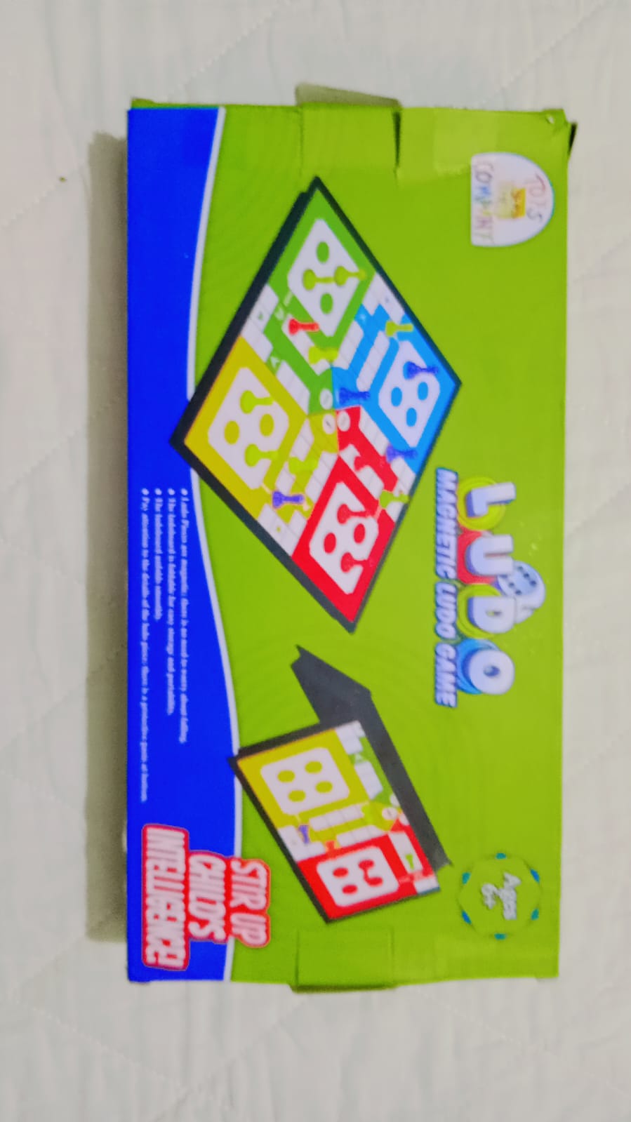 Magnetic Ludo Board Game — Classic 4-Player Family Strategy Game | Educational Toy for Kids Age 2+