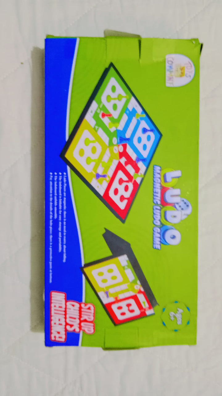 Magnetic Ludo Board Game — Classic 4-Player Family Strategy Game | Educational Toy for Kids Age 2+