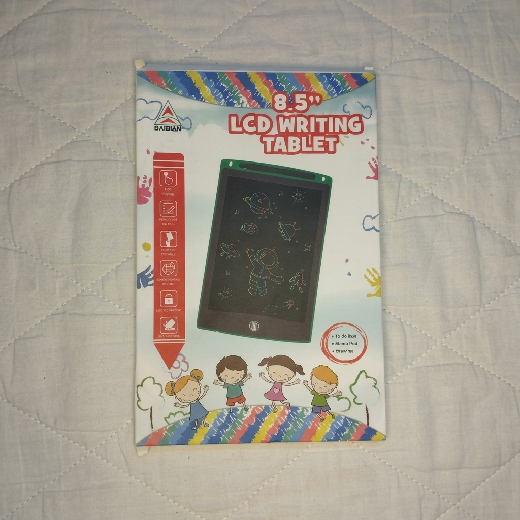 Colorful LCD Writing & Drawing Tablet – Perfect for Kids 8.5 Inches
