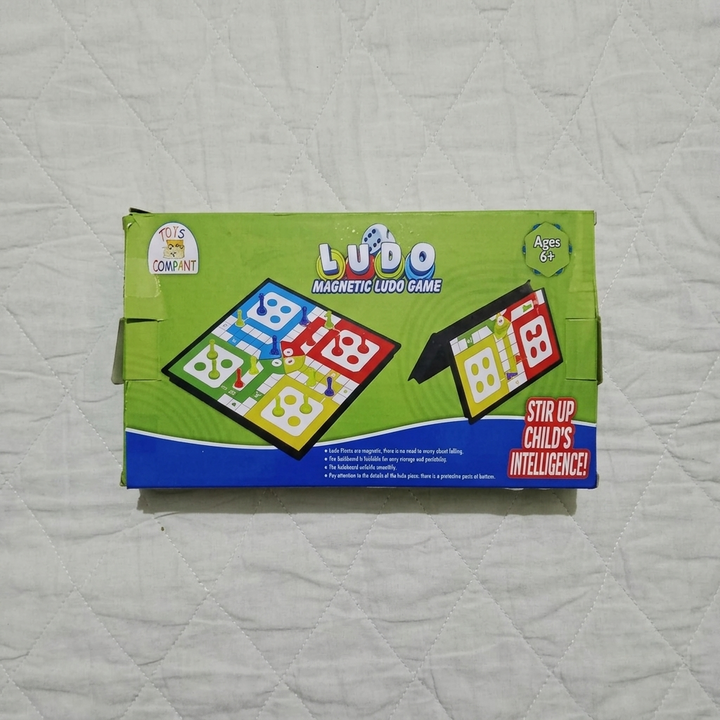 Magnetic Ludo Board Game — Classic 4-Player Family Strategy Game | Educational Toy for Kids Age 2+