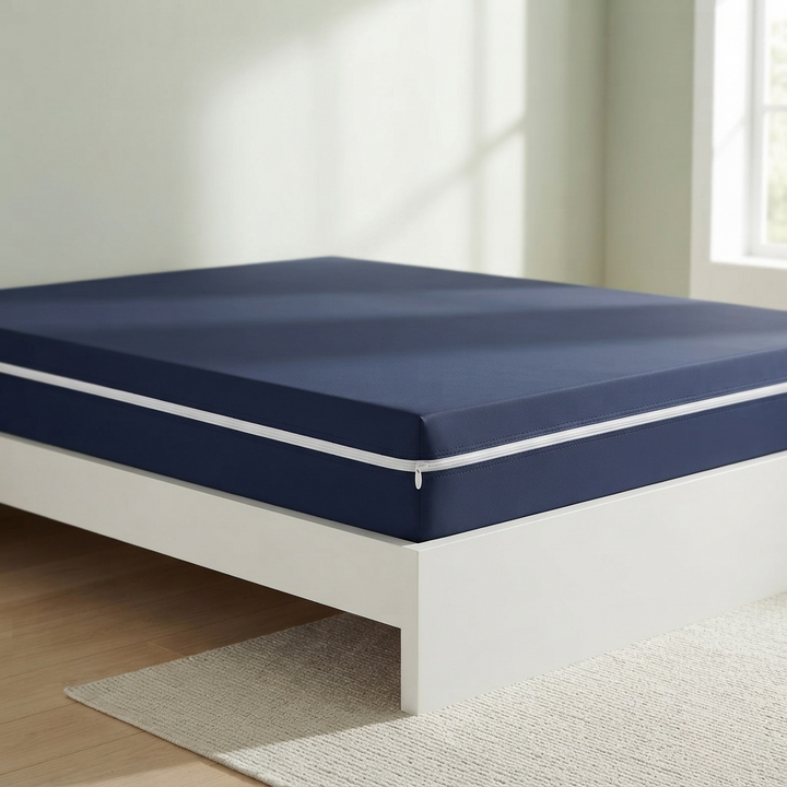 Single Bed Waterproof Mattress Protector with Zipper