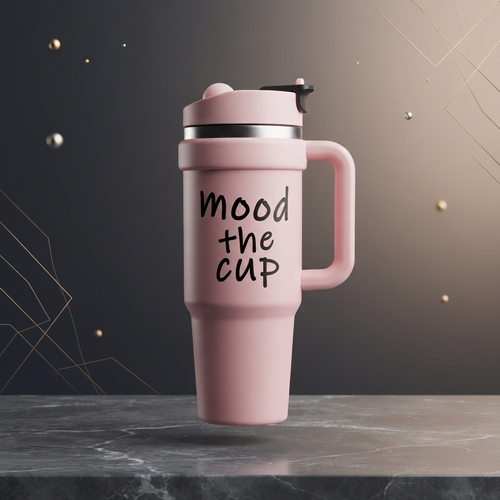 🥤 Premium Insulated Travel Tumbler with Handle & Straw Lid | Large Capacity