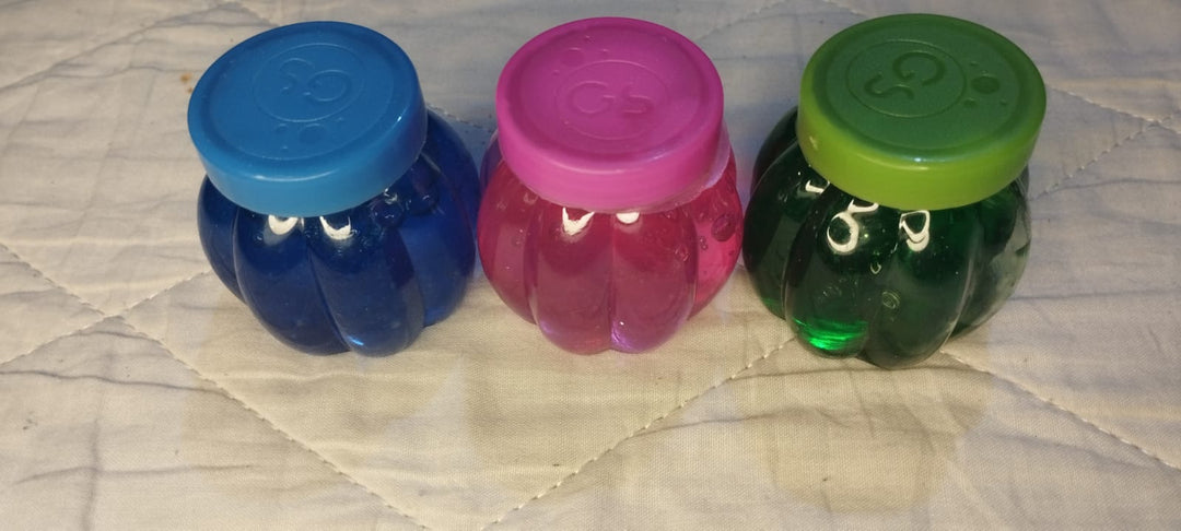 ✨ GS Collection Mini Scallop Slime Jar | Cute Flower Shaped Slime Container | Multiple Colors Available 🌸