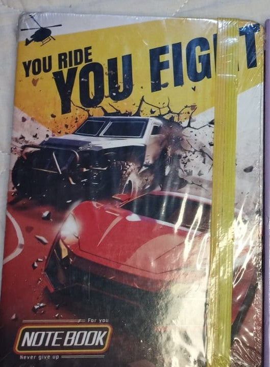 "You Ride You Fight" – Action Theme Notebook