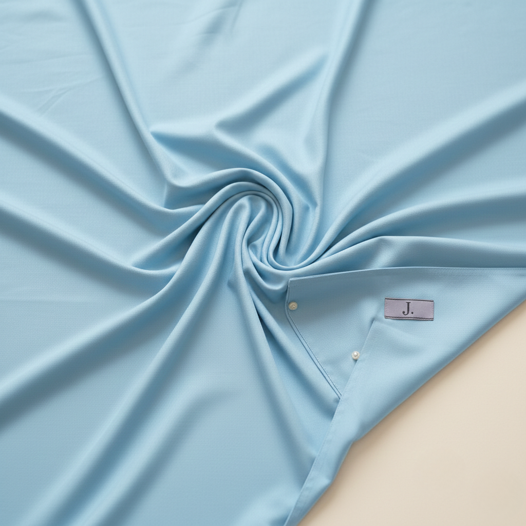 J. Men's Light Blue Wash & Wear Suit – Stylish & Comfortable