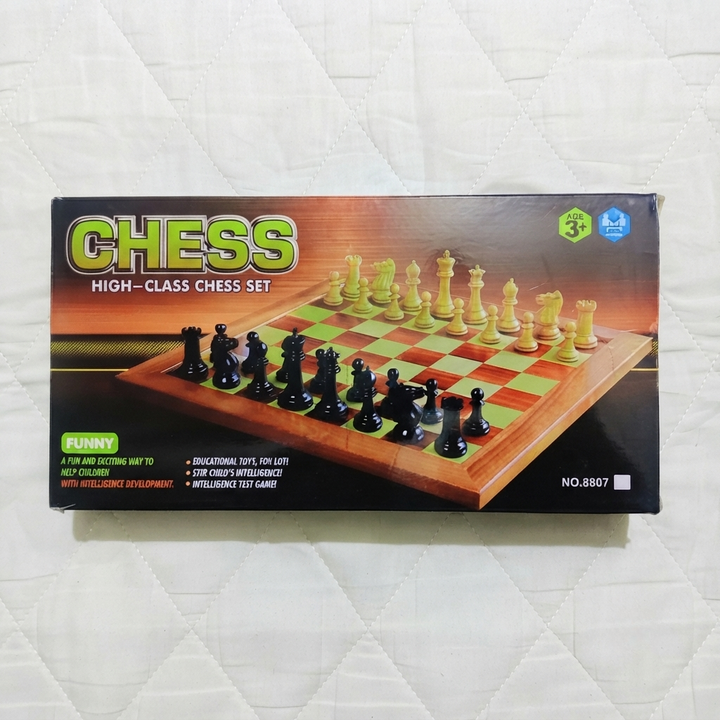 High-Class Chess Set — Classic 2-Player Strategy Board Game | Educational Intelligence Toy for Kids & Adults No.8807