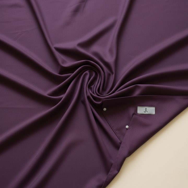 J. Men's Purple Wash & Wear Suit – Stylish & Comfortable