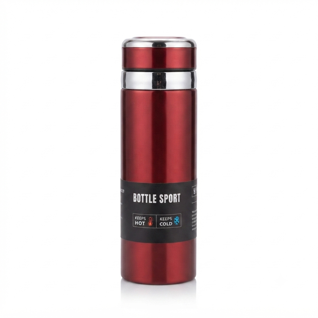 🥤 Premium Stainless Steel Vacuum Flask | Double Wall Insulated Sports Bottle