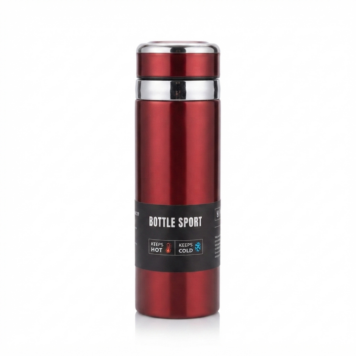 🥤 Premium Stainless Steel Vacuum Flask | Double Wall Insulated Sports Bottle
