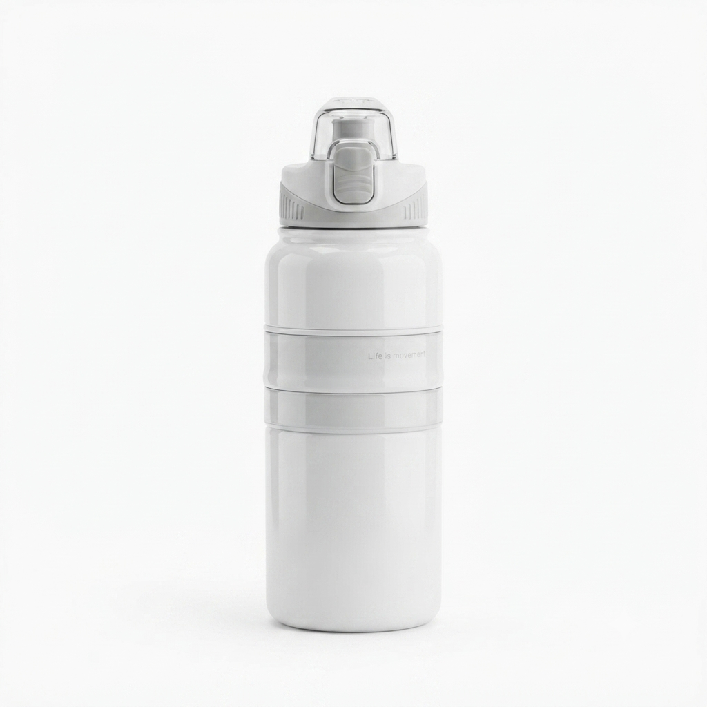 🥤 Premium Insulated Sports Water Bottle | Leakproof Flip-Top Stainless Steel Bottle