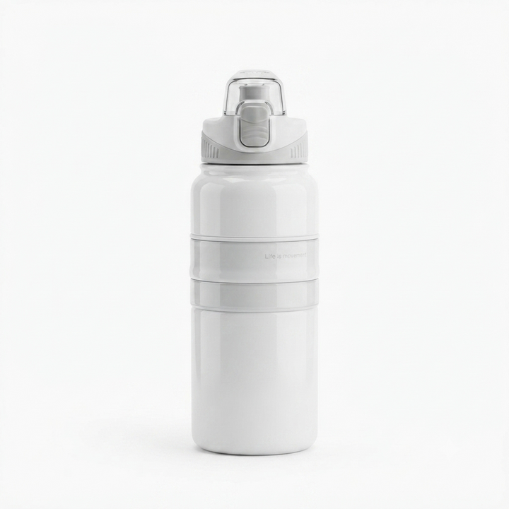🥤 Premium Insulated Sports Water Bottle | Leakproof Flip-Top Stainless Steel Bottle