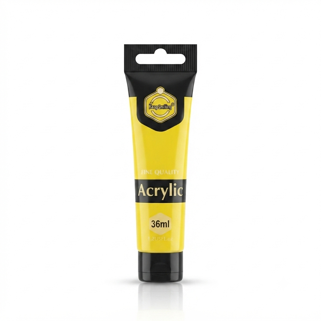 🎨 Keep Smiling Acrylic Paint Tubes Set – 5 Colors (36ml Each)