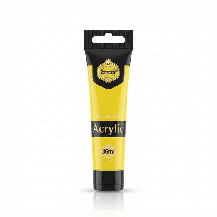 🎨 Keep Smiling Acrylic Paint Tubes Set – 5 Colors (36ml Each)