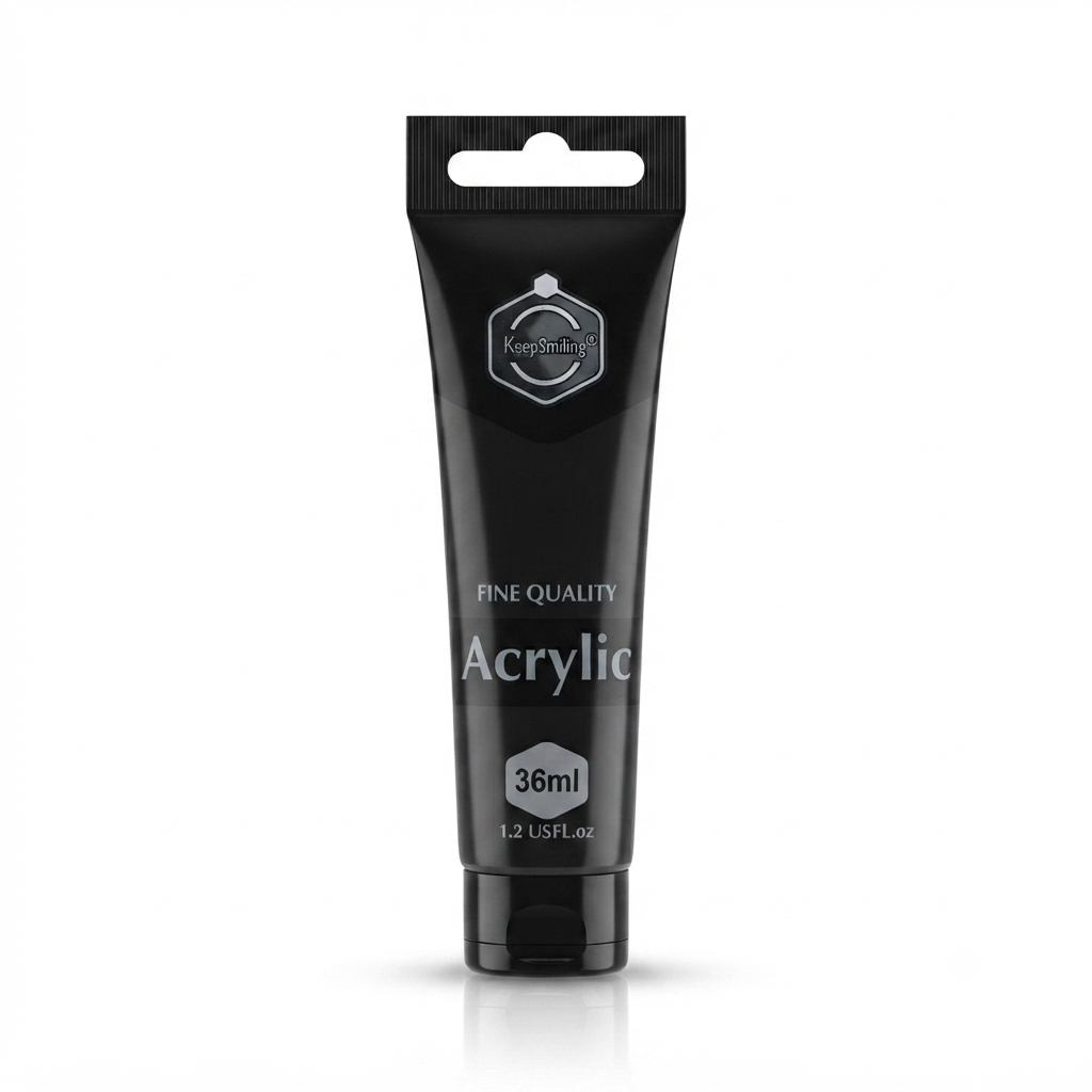 🎨 Keep Smiling Acrylic Paint Tubes Set – 5 Colors (36ml Each)