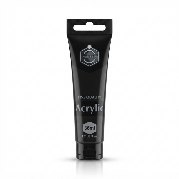 🎨 Keep Smiling Acrylic Paint Tubes Set – 5 Colors (36ml Each)