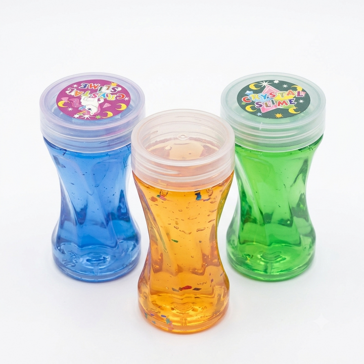 The GS Vibrant Hour | Premium Gel Slime in Unique Hourglass Jar | Available in Multiple Colors 🌈