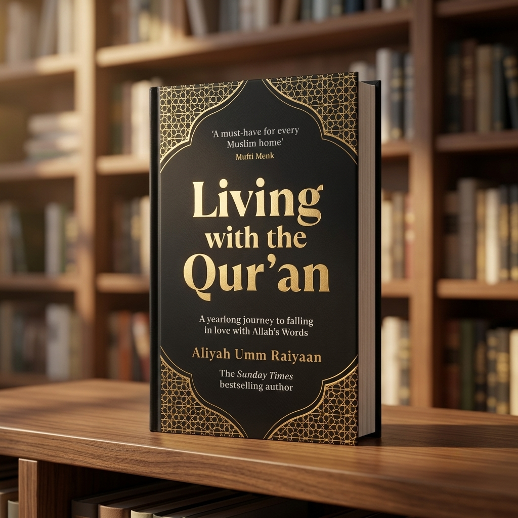Living with the Qur'an by Aliyah Umm Raiyaan | Islamic Reflection & Quran Study Guide