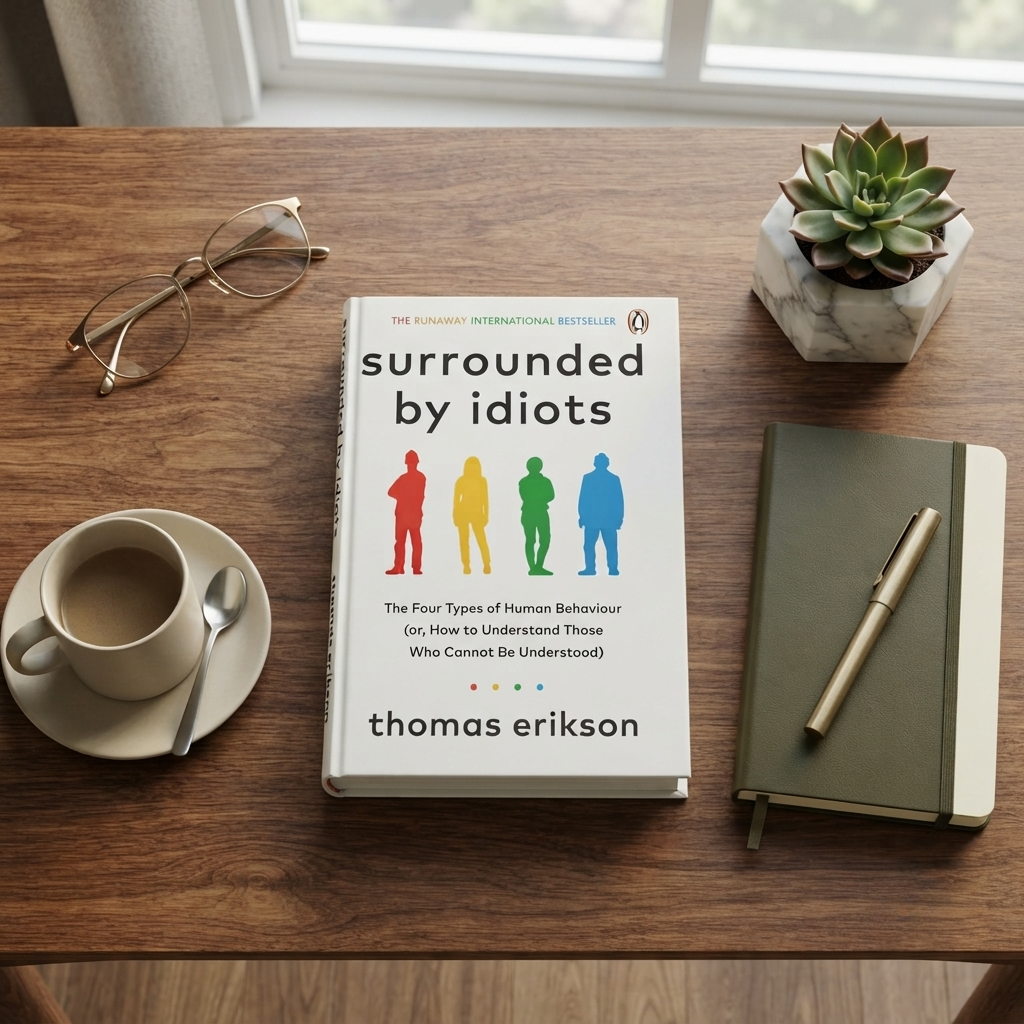 Surrounded by Idiots (Revised & Expanded Edition) by Thomas Erikson | International Bestselling Communication & Psychology Book