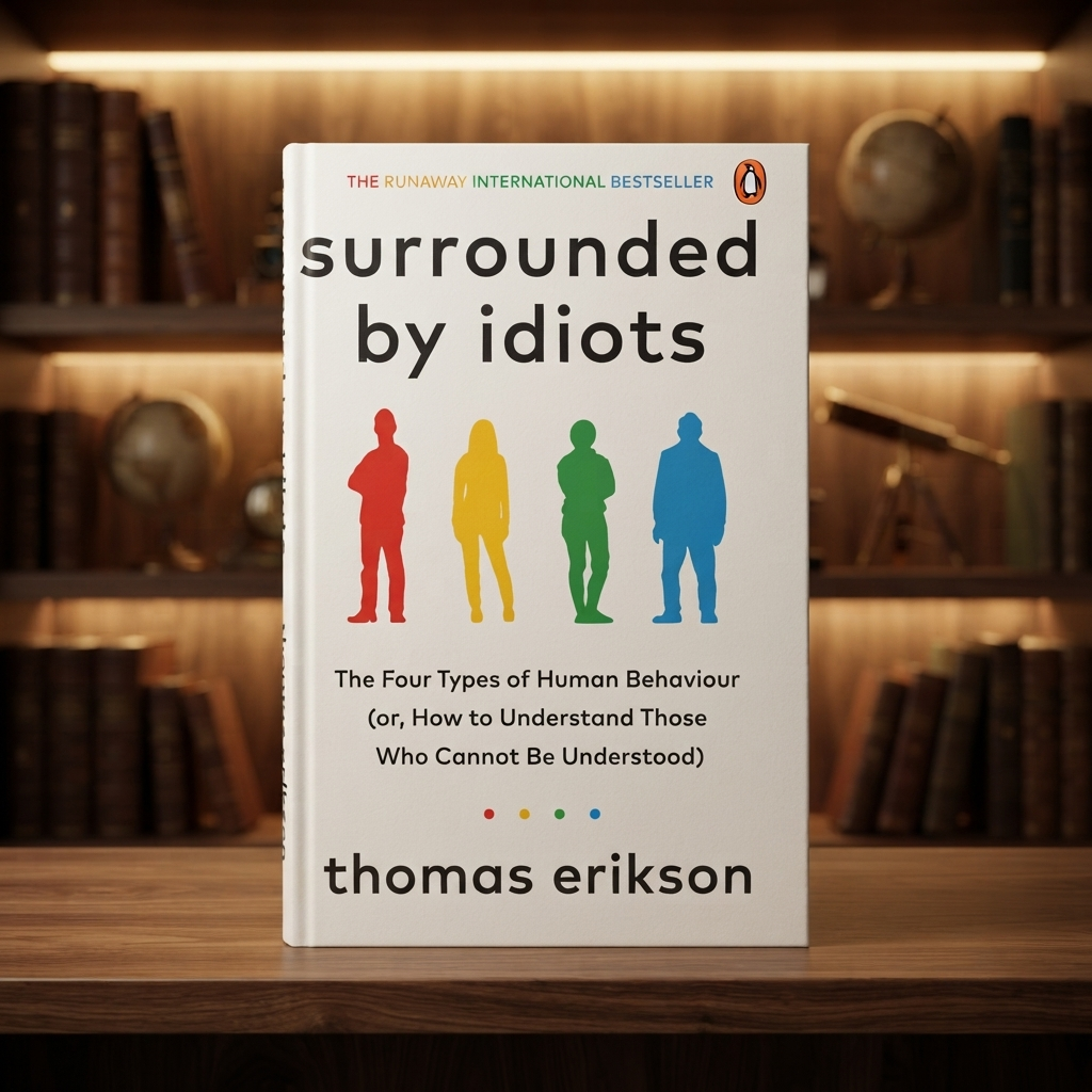 Surrounded by Idiots (Revised & Expanded Edition) by Thomas Erikson | International Bestselling Communication & Psychology Book