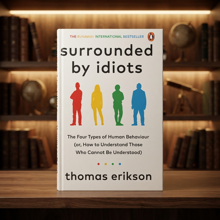 Surrounded by Idiots (Revised & Expanded Edition) by Thomas Erikson | International Bestselling Communication & Psychology Book