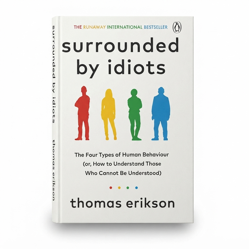 Surrounded by Idiots (Revised & Expanded Edition) by Thomas Erikson | International Bestselling Communication & Psychology Book