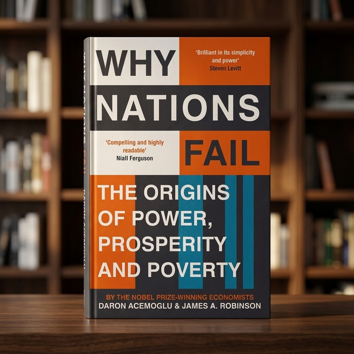 Why Nations Fail: The Origins of Power, Prosperity, and Poverty by Daron Acemoglu & James A. Robinson | New York Times Bestseller