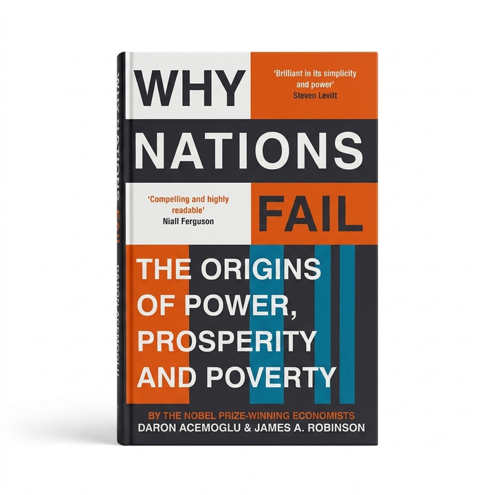 Why Nations Fail: The Origins of Power, Prosperity, and Poverty by Daron Acemoglu & James A. Robinson | New York Times Bestseller