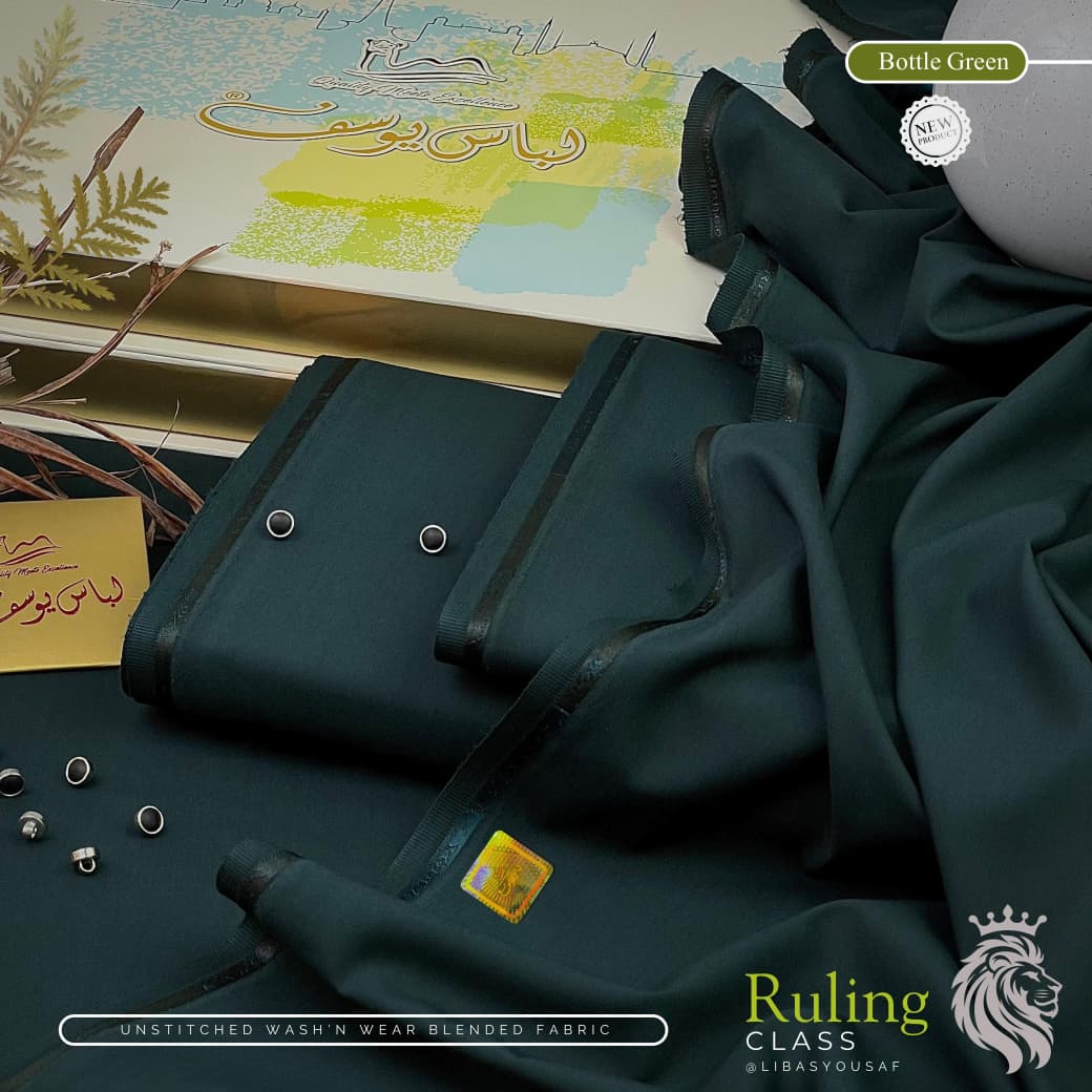Libas-E-Yousaf | Luxury Men’s Wash & Wear Fabric ✨ | All Season Unstitched