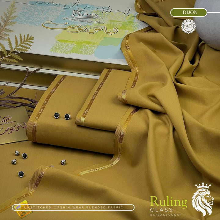 Libas-E-Yousaf | Luxury Men’s Wash & Wear Fabric ✨ | All Season Unstitched