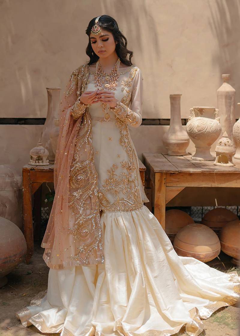 Premium Organza Suit 🌸 | Net Dupatta & Silk Trouser