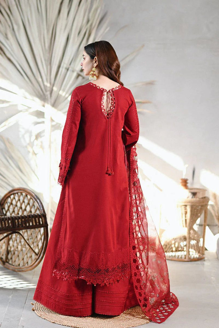 ✨🌸 QALAMKAR Luxury Chikankari Ensemble 🌸✨ Heavy Embroidered Cotton & Organza | Elegant • Graceful • Timeless 💫🧵