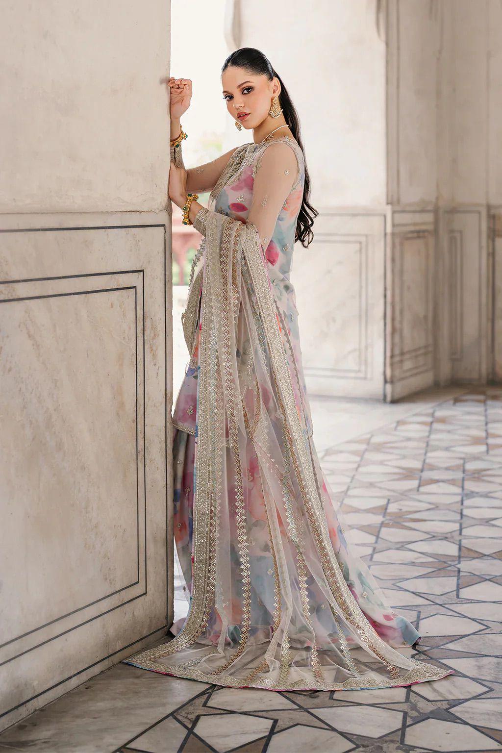 ✨ IZNIK Lawn Luxury – Sequenced Embroidered 3PC with Net Dupatta ✨
