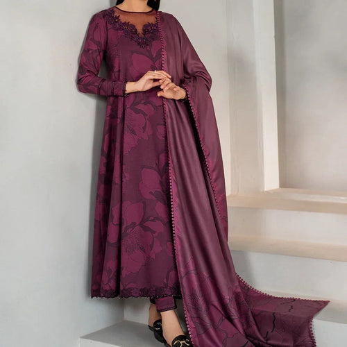 ✨ BRAND…IZNIK Unstitch Replica | Digital Lawn Embroidery Suit 🌸 + Silk Dupatta 💛