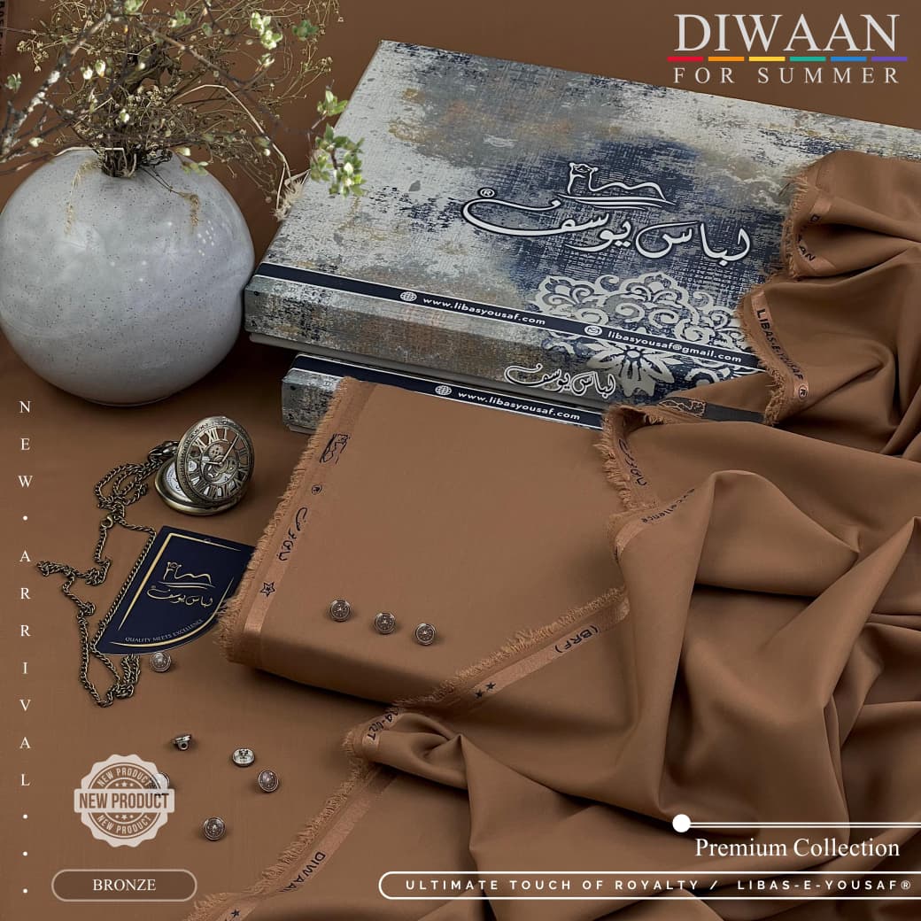 DIWAAN For Summer – Majestics Premium Fabric | Libas-e-Yousaf New Arrival