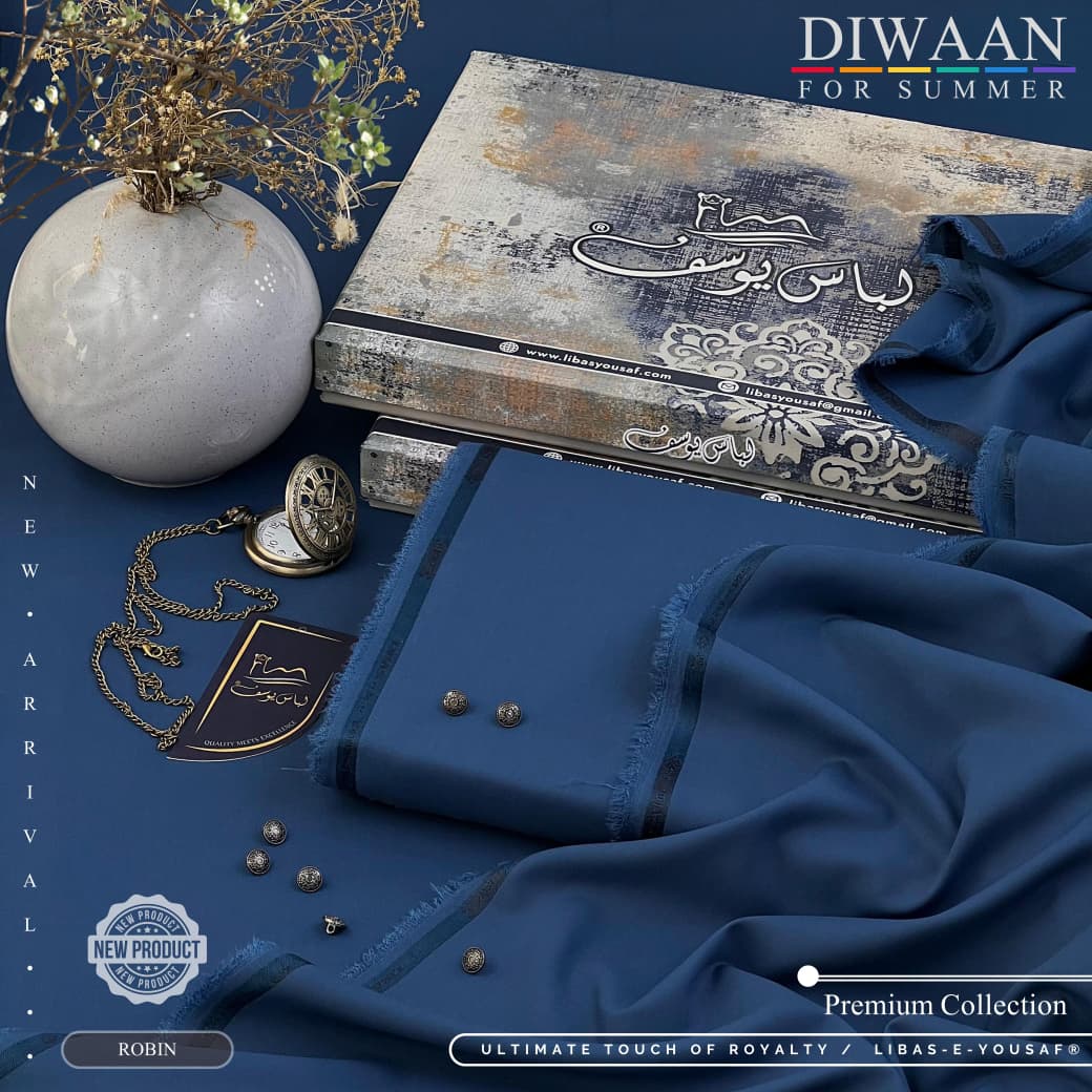 DIWAAN For Summer – Majestics Premium Fabric | Libas-e-Yousaf New Arrival