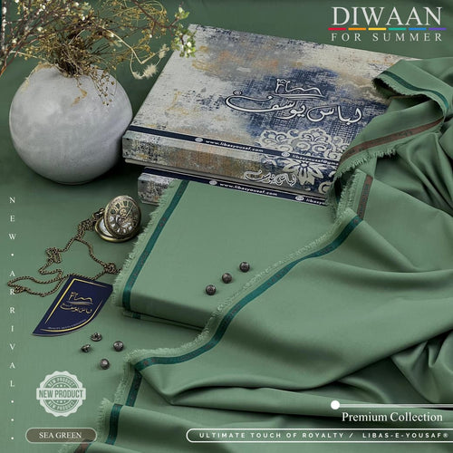 DIWAAN For Summer – Majestics Premium White Fabric | Libas-e-Yousaf New Arrival