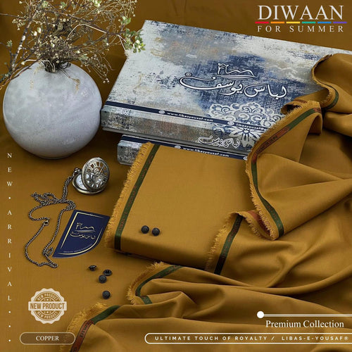 DIWAAN For Summer – Majestics Premium White Fabric | Libas-e-Yousaf New Arrival