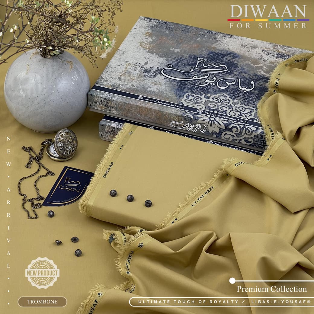 DIWAAN For Summer – Majestics Premium Fabric | Libas-e-Yousaf New Arrival