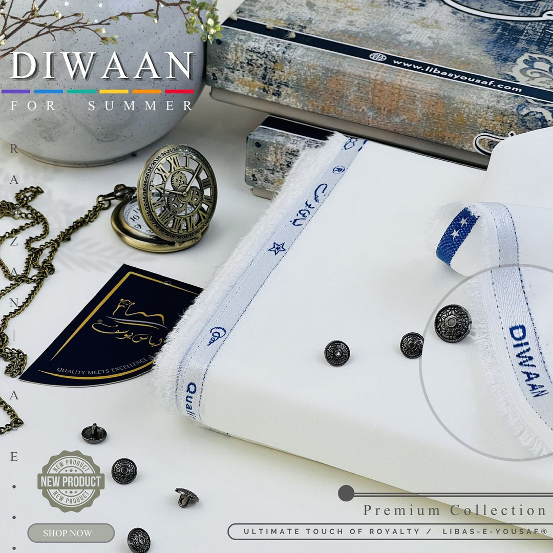 DIWAAN For Summer – Majestics Premium Fabric | Libas-e-Yousaf New Arrival