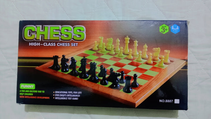 High-Class Chess Set — Classic 2-Player Strategy Board Game | Educational Intelligence Toy for Kids & Adults No.8807
